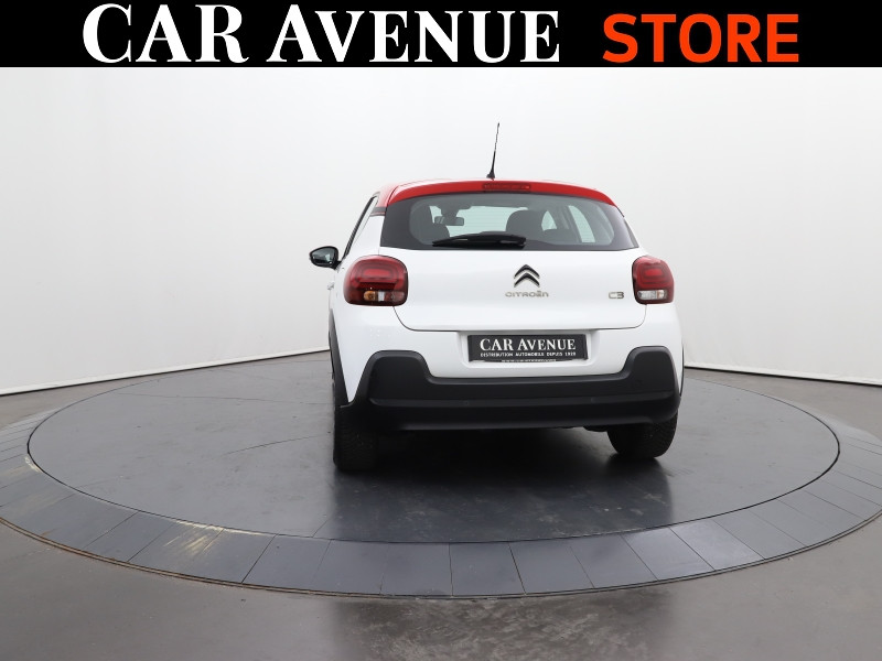 Used CITROEN C3 PureTech 82ch Graphic S&S E6.d 2019 Blanc Banquise - Rouge Aden € 8990 in Lesménils