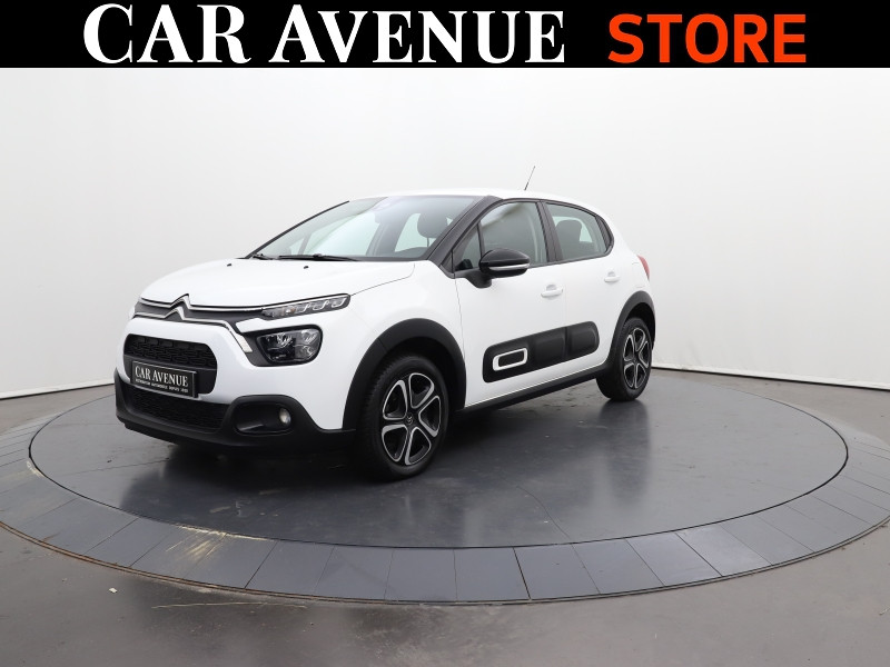 Used CITROEN C3 1.5 BlueHDi 100ch S&S Feel Pack E6.d 2022 Blanc Banquise (O) € 10990 in Lesménils