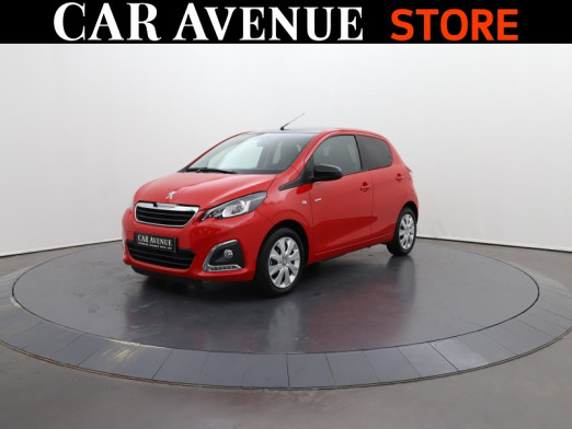 Occasion PEUGEOT 108 VTi 72 Style S&S 4cv 5p 2021 Rouge Scarlet (O) 10 990 € à Lesménils