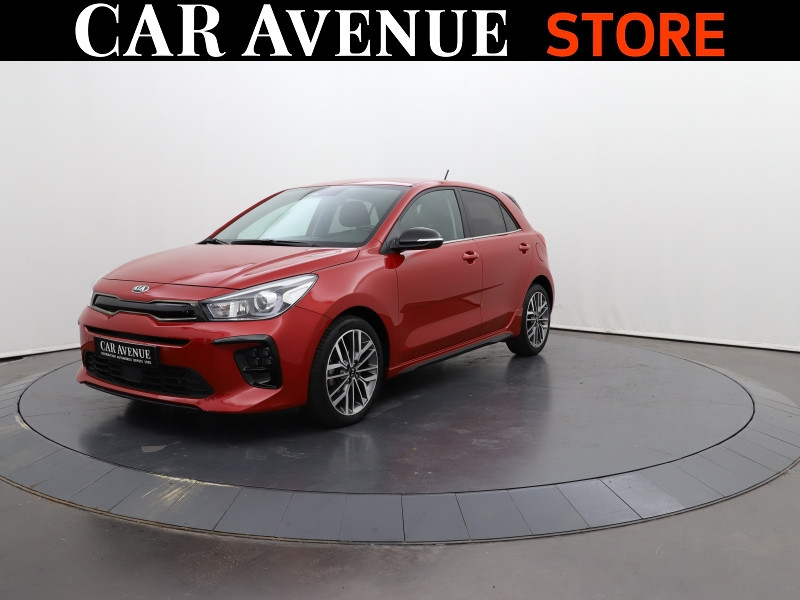 Used KIA Rio 1.0 T-GDI 100ch MHEV GT-Line iBVM6 2021 Rouge Grenadine métallisé € 15490 in Lesménils