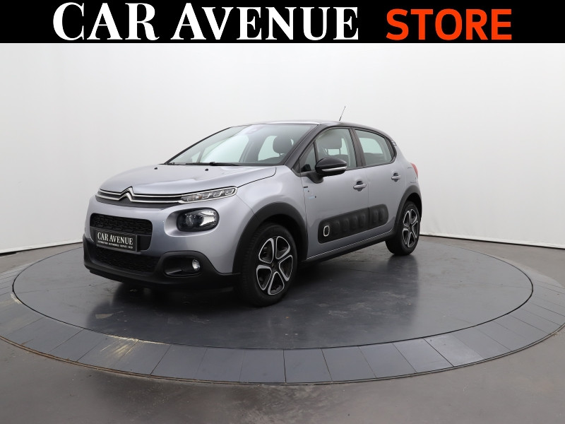 Occasion CITROEN C3 PureTech 82ch Graphic S&S E6.d 2019 Gris Acier - Noir Onyx 9990 € à Lesménils