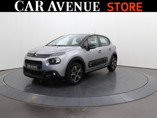 Used CITROEN C3 PureTech 82ch Graphic S&S E6.d 2019 Gris Acier - Noir Onyx € 9,990 in Lesménils