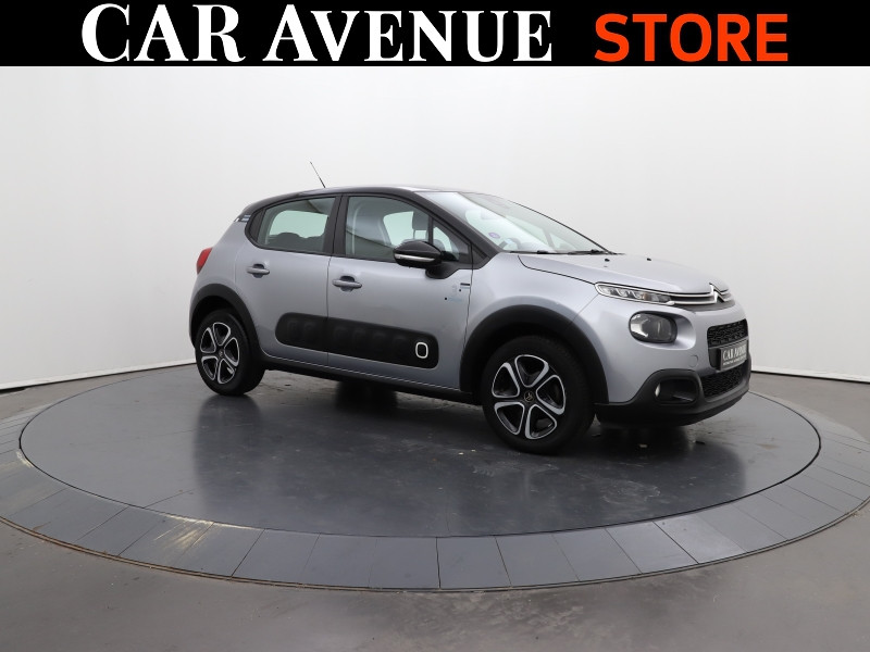 Occasion CITROEN C3 PureTech 82ch Graphic S&S E6.d 2019 Gris Acier - Noir Onyx 9990 € à Lesménils