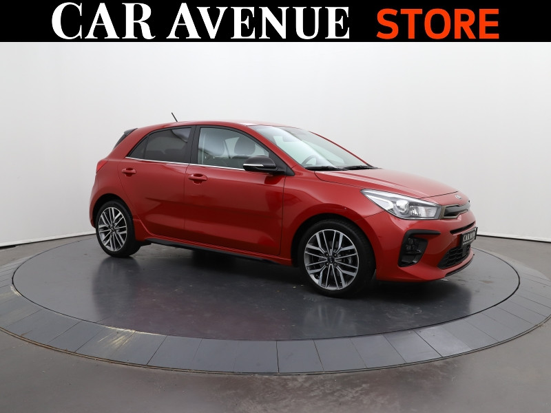 Used KIA Rio 1.0 T-GDI 100ch MHEV GT-Line iBVM6 2021 Rouge Grenadine métallisé € 15490 in Lesménils