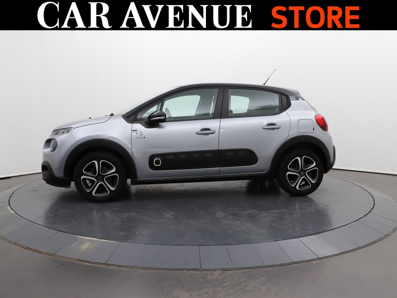 Occasion CITROEN C3 PureTech 82ch Graphic S&S E6.d 2019 Gris Acier - Noir Onyx 9990 € à Lesménils