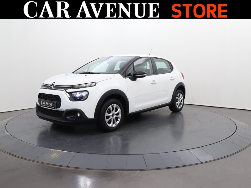 Occasion CITROEN C3 1.5 BlueHDi 100ch S&S Feel Business E6.d 2021 Blanc Banquise (O) 10990 € à Lesménils