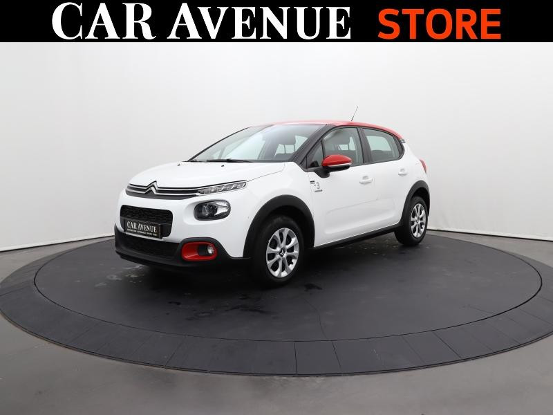 Used CITROEN C3 PureTech 82ch Graphic S&S E6.d 2020 Blanc Banquise - Rouge Aden € 10990 in Lesménils