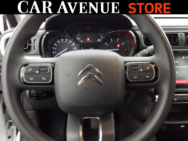 Used CITROEN C3 PureTech 82ch Graphic S&S E6.d 2020 Blanc Banquise - Rouge Aden € 10990 in Lesménils