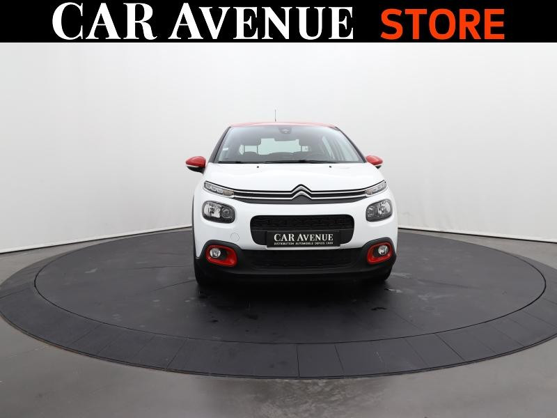 Used CITROEN C3 PureTech 82ch Graphic S&S E6.d 2020 Blanc Banquise - Rouge Aden € 10990 in Lesménils