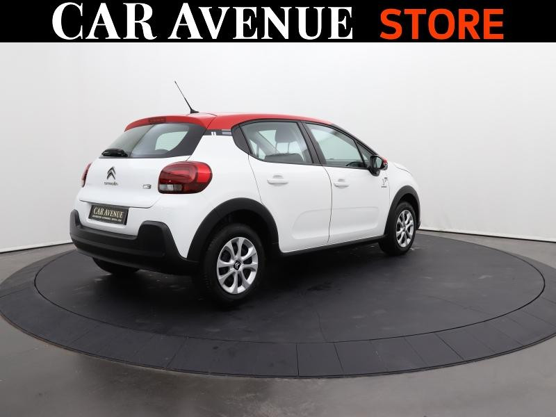 Used CITROEN C3 PureTech 82ch Graphic S&S E6.d 2020 Blanc Banquise - Rouge Aden € 10990 in Lesménils