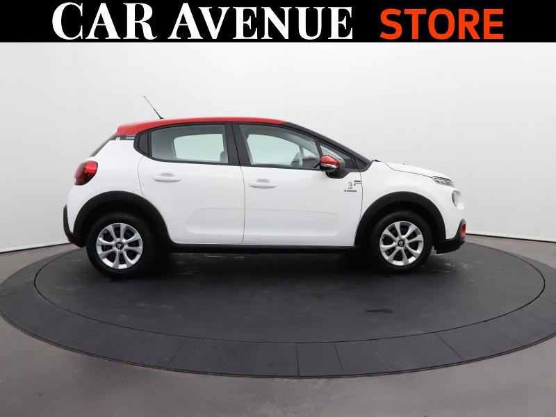 Used CITROEN C3 PureTech 82ch Graphic S&S E6.d 2020 Blanc Banquise - Rouge Aden € 10990 in Lesménils