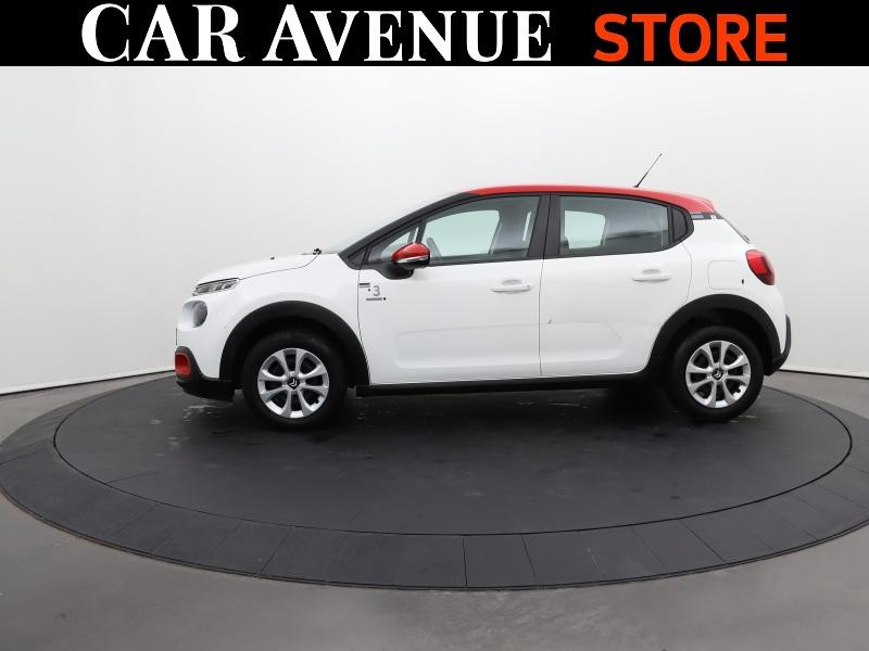 Used CITROEN C3 PureTech 82ch Graphic S&S E6.d 2020 Blanc Banquise - Rouge Aden € 10990 in Lesménils