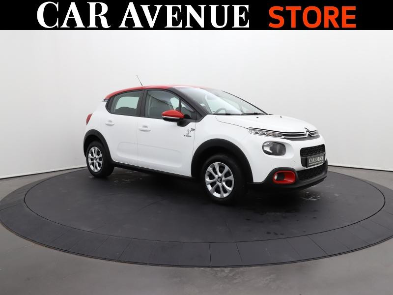 Used CITROEN C3 PureTech 82ch Graphic S&S E6.d 2020 Blanc Banquise - Rouge Aden € 10990 in Lesménils