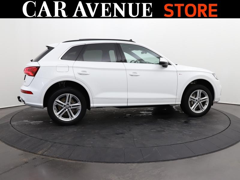 Occasion AUDI Q5 55 TFSI e 367ch S line quattro S tronic 7 Euro6d-T 15cv 2020 Blanc Glacier 41990 € à Lesménils