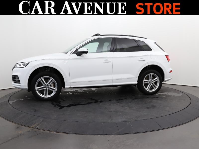 Occasion AUDI Q5 55 TFSI e 367ch S line quattro S tronic 7 Euro6d-T 15cv 2020 Blanc Glacier 41990 € à Lesménils