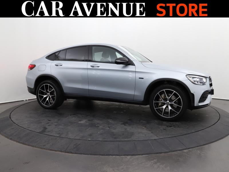 Occasion MERCEDES-BENZ GLC Coupé 300 de 194+122ch AMG Line 4Matic 9G-Tronic 2021 Argent mojave métallisé 44490 € à Lesménils
