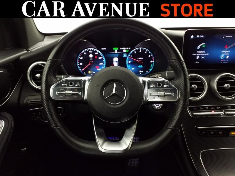 Occasion MERCEDES-BENZ GLC Coupé 300 de 194+122ch AMG Line 4Matic 9G-Tronic 2021 Argent mojave métallisé 44490 € à Lesménils
