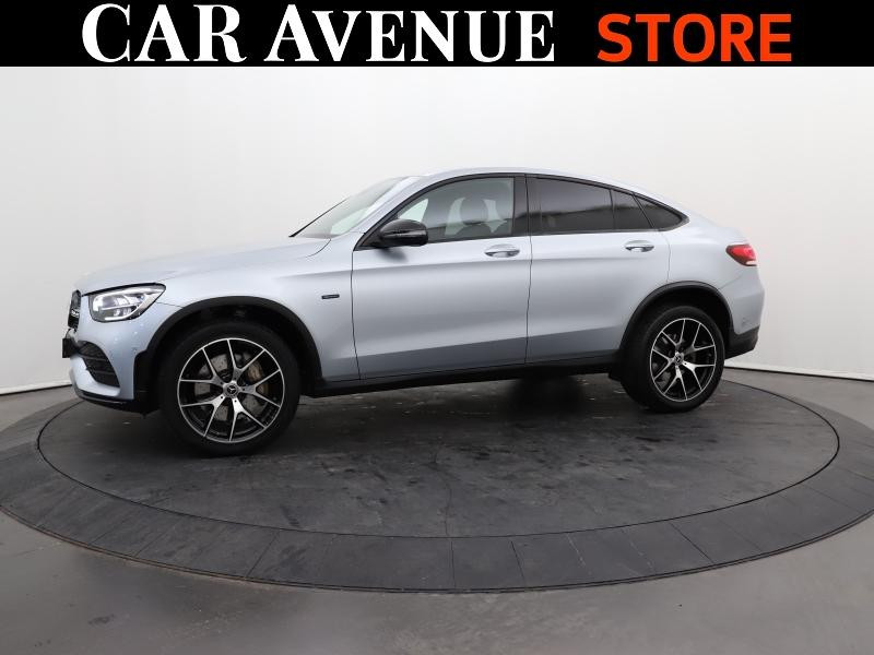 Occasion MERCEDES-BENZ GLC Coupé 300 de 194+122ch AMG Line 4Matic 9G-Tronic 2021 Argent mojave métallisé 44490 € à Lesménils