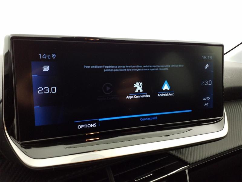 Occasion PEUGEOT 208 1.2 PureTech 100ch S&S Allure 2023 Gris Artense (M) 15790 € à Lesménils