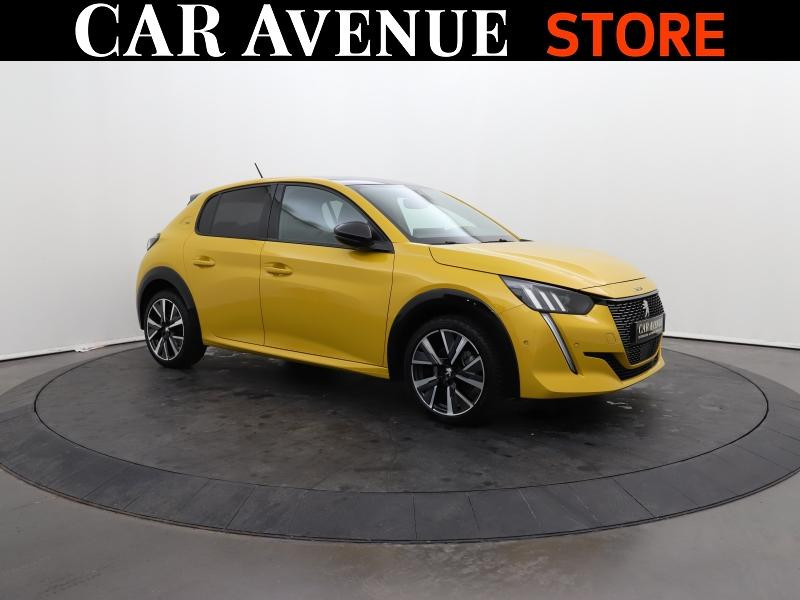Occasion PEUGEOT 208 1.2 PureTech 100ch S&S GT 2021 Jaune 14590 € à Lesménils