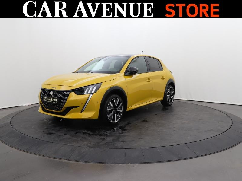 Occasion PEUGEOT 208 1.2 PureTech 100ch S&S GT 2021 Jaune 14590 € à Lesménils