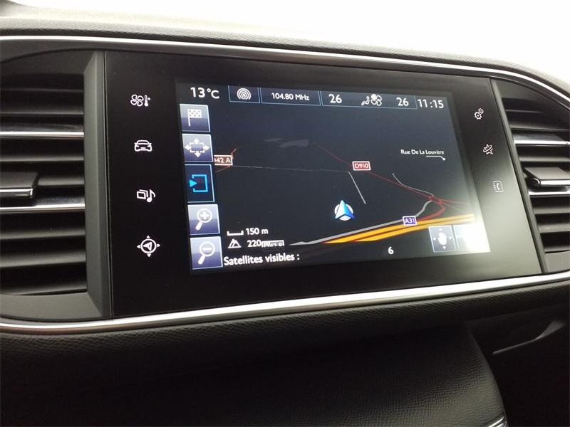 Occasion PEUGEOT 308 1.2 Puretech 130ch Allure S&S 5p 2015 Noir Perla Nera 9390 € à Lesménils