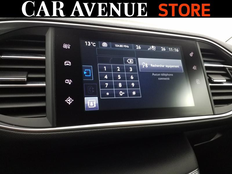 Occasion PEUGEOT 308 1.2 Puretech 130ch Allure S&S 5p 2015 Noir Perla Nera 9390 € à Lesménils