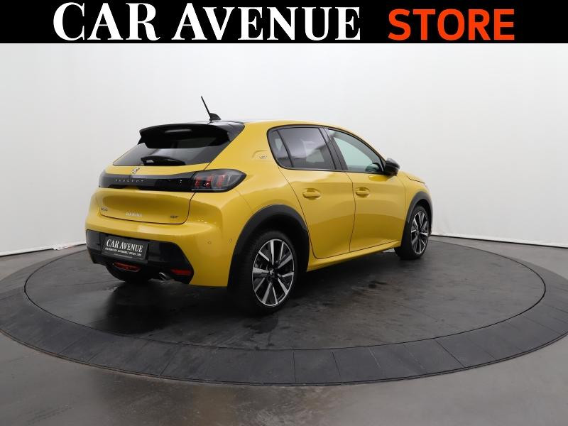 Occasion PEUGEOT 208 1.2 PureTech 100ch S&S GT 2021 Jaune 14590 € à Lesménils