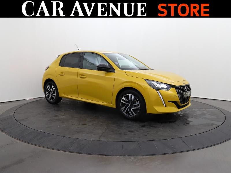 Occasion PEUGEOT 208 1.2 PureTech 100ch S&S Allure 2022 Jaune 14790 € à Lesménils
