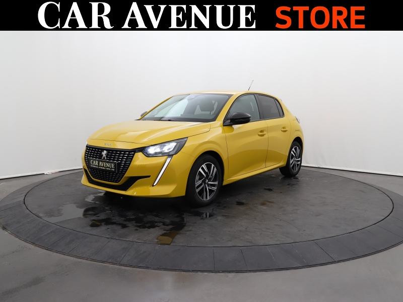 Occasion PEUGEOT 208 1.2 PureTech 100ch S&S Allure 2022 Jaune 14790 € à Lesménils