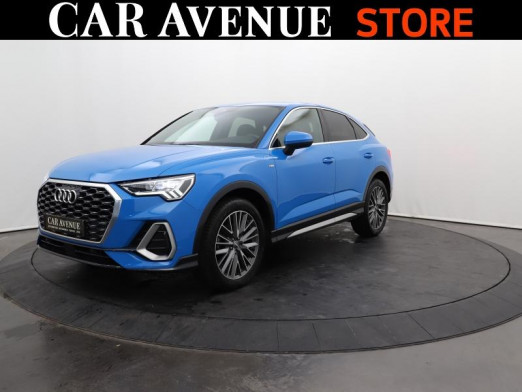 Used AUDI Q3 Sportback 35 TFSI 150ch S Edition S tronic 7 2021 Bleu Turbo € 32,990 in Lesménils