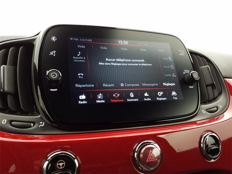 Used FIAT 500 1.0 70ch BSG S&S Pack Confort & Style 2023 Pasodoble Red Pastel € 12590 in Lesménils