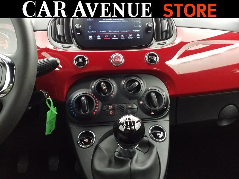 Used FIAT 500 1.0 70ch BSG S&S Pack Confort & Style 2023 Pasodoble Red Pastel € 12590 in Lesménils