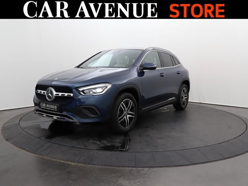 Occasion MERCEDES-BENZ GLA 200 163ch Progressive Line 7G-DCT 2021 Bleu denim métallisé 30990 € à Lesménils