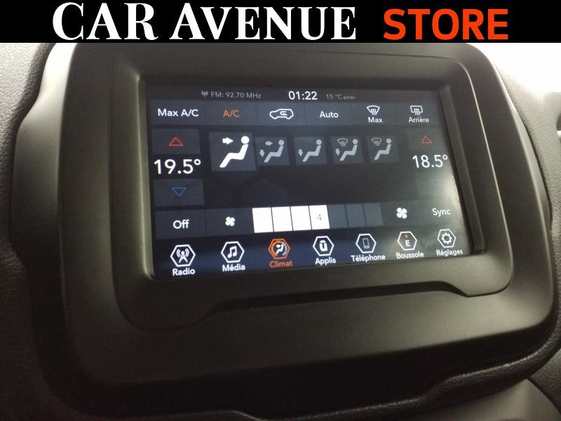 Occasion JEEP Renegade 1.6 MultiJet 130ch Limited MY22 2022 Graphite Gray Métallisé 18990 € à Lesménils