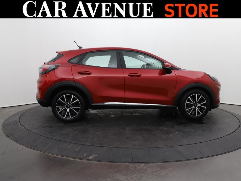 Occasion FORD Puma 1.0 EcoBoost 125ch mHEV Titanium 6cv 2021 Rouge Fantastic Métallisée Premium 16490 € à Lesménils