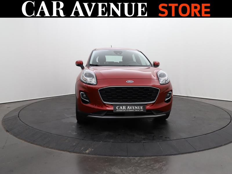 Occasion FORD Puma 1.0 EcoBoost 125ch mHEV Titanium 6cv 2021 Rouge Fantastic Métallisée Premium 16490 € à Lesménils
