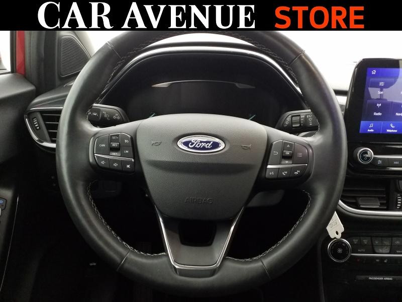 Occasion FORD Puma 1.0 EcoBoost 125ch mHEV Titanium 6cv 2021 Rouge Fantastic Métallisée Premium 16490 € à Lesménils