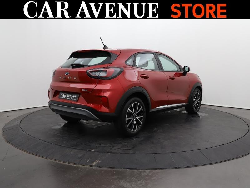Occasion FORD Puma 1.0 EcoBoost 125ch mHEV Titanium 6cv 2021 Rouge Fantastic Métallisée Premium 16490 € à Lesménils