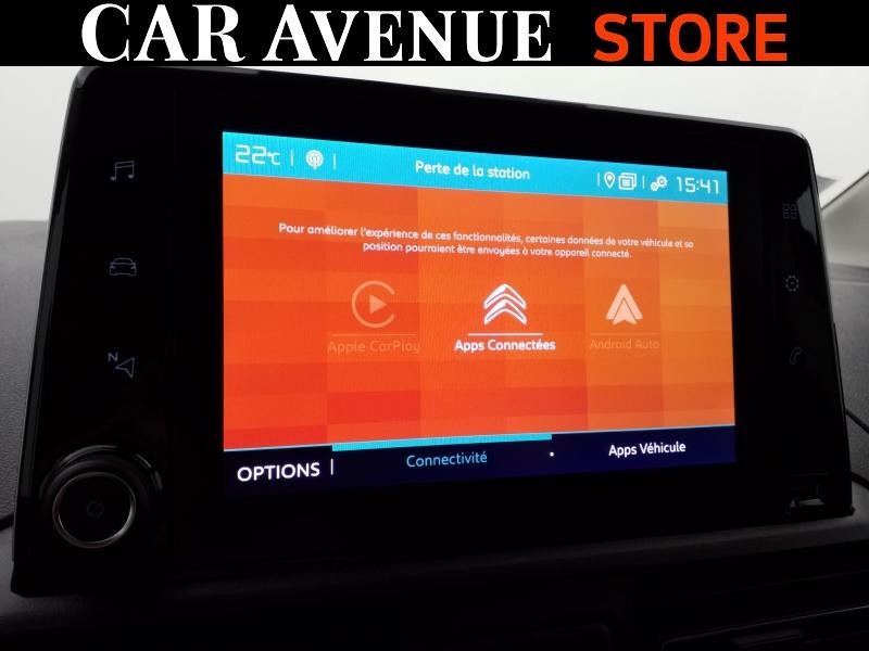 Occasion CITROEN Berlingo M PureTech 130ch S&S Shine EAT8 E6.d 2020 Blanc Banquise (O) 18990 € à Lesménils