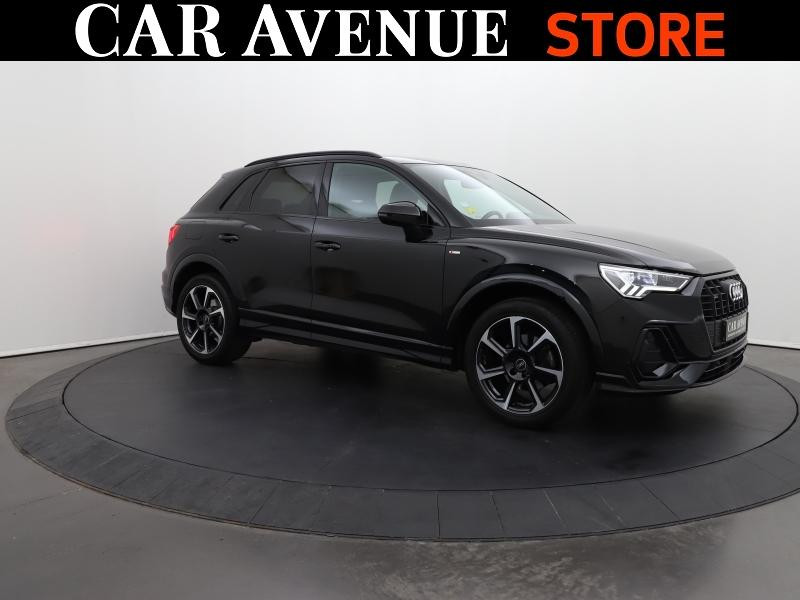 Used AUDI Q3 35 TDI 150ch S line quattro S tronic 7 2020 Noir Mythic métallisé € 32490 in Lesménils