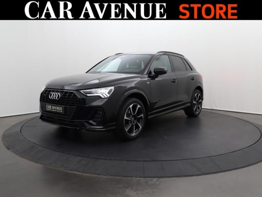 Occasion AUDI Q3 35 TDI 150ch S line quattro S tronic 7 2020 Noir Mythic métallisé 32 490 € à Lesménils