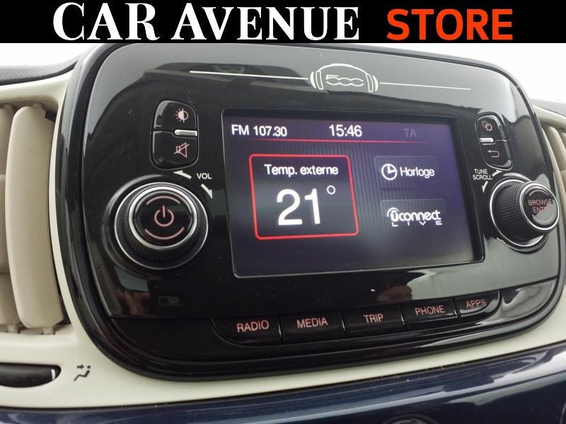 Used FIAT 500 1.3 Multijet 16v 95ch DPF S&S Lounge 2018 Gris € 10990 in Lesménils