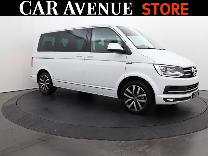 Occasion VOLKSWAGEN Multivan 2.0 TDI 198ch BlueMotion Technology Carat 4Motion DSG7 Court Euro6d-T 2019 Blanc Candy 48990 € à Lesménils