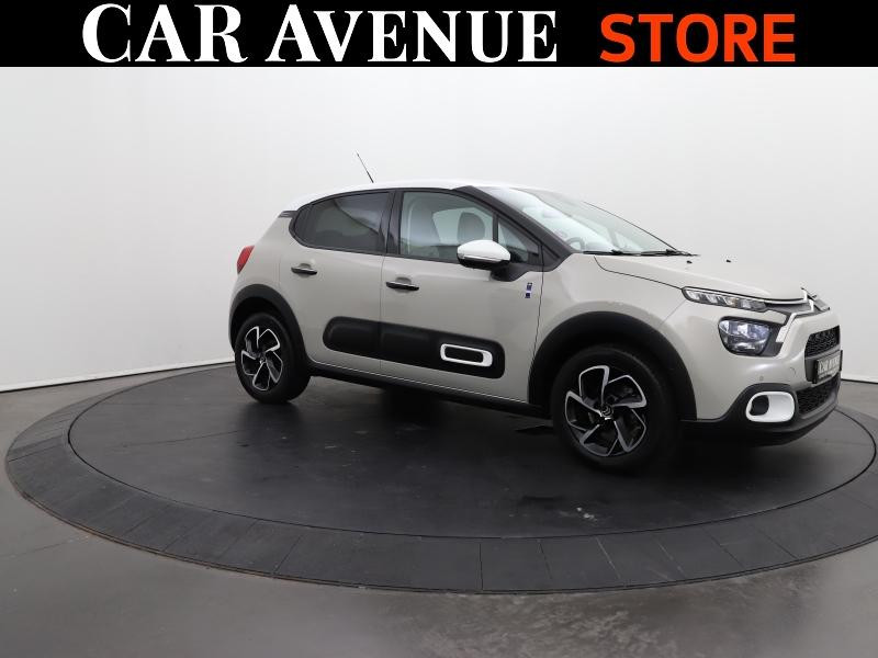 Used CITROEN C3 1.2 PureTech 110ch S&S Saint James 121g 2021 Sable (N) - Blanc Opale € 12990 in Lesménils