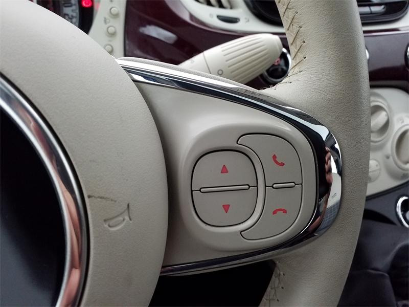 Used FIAT 500 1.2 8v 69ch Lounge 2018 Coloris Métal Opéra Bordeaux € 8990 in Lesménils