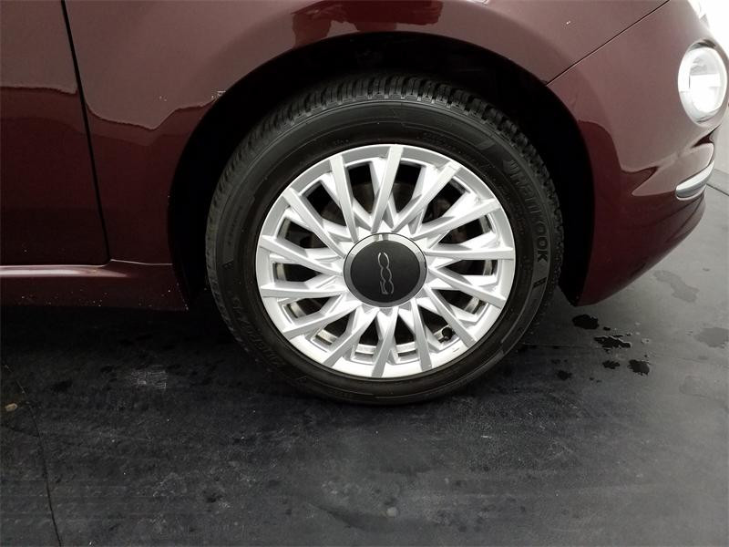 Used FIAT 500 1.2 8v 69ch Lounge 2018 Coloris Métal Opéra Bordeaux € 8990 in Lesménils
