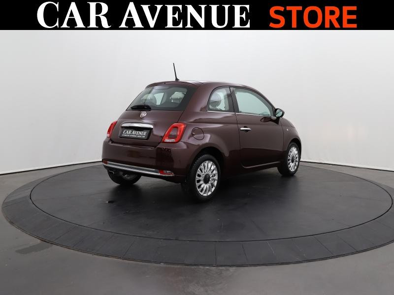 Used FIAT 500 1.2 8v 69ch Lounge 2018 Coloris Métal Opéra Bordeaux € 8990 in Lesménils