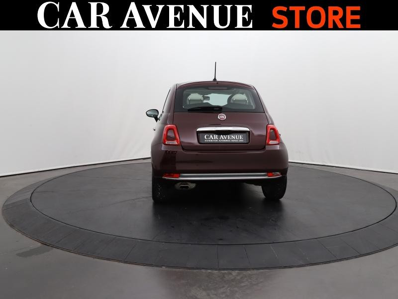 Used FIAT 500 1.2 8v 69ch Lounge 2018 Coloris Métal Opéra Bordeaux € 8990 in Lesménils