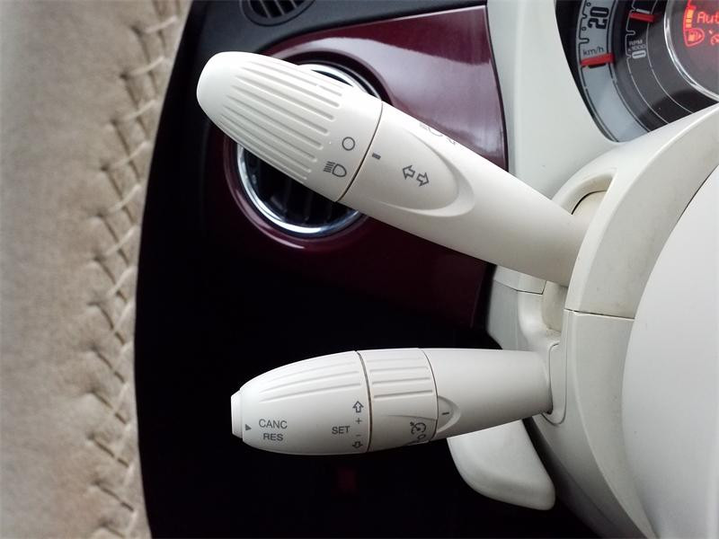 Used FIAT 500 1.2 8v 69ch Lounge 2018 Coloris Métal Opéra Bordeaux € 8990 in Lesménils